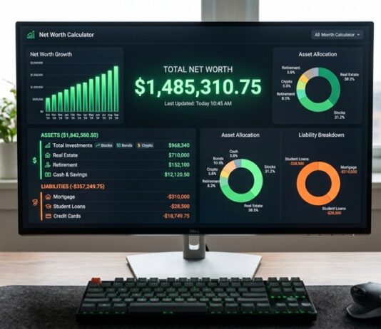 The Real Financial Benefit of Paying Extra on Your Mortgage net worth calculator