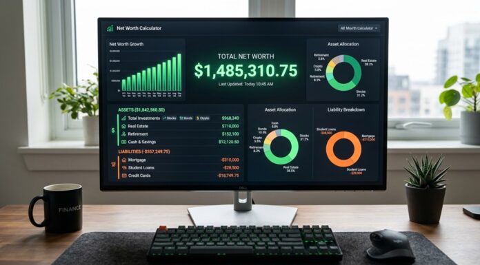 The Real Financial Benefit of Paying Extra on Your Mortgage net worth calculator